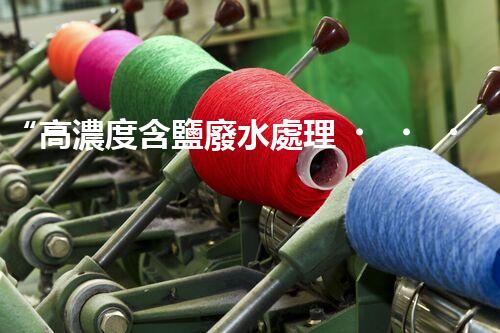“高濃度含鹽廢水處理，綠色創(chuàng)新引領(lǐng)環(huán)保新篇章”